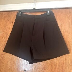 Love Tree Dressy Black Shorts Juniors Sz S Polyester/Spandex Upscale Teen Shorts